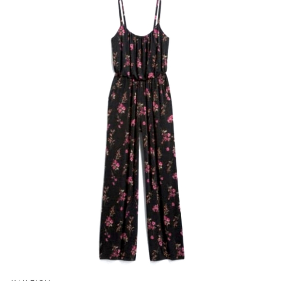 Kaileigh Dresses & Skirts - Kaileigh black floral jumpsuit